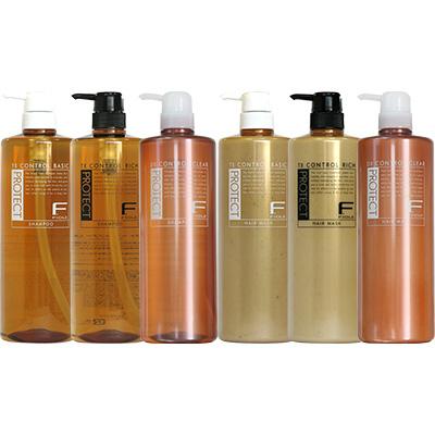 選べるセット フィヨーレ Fプロテクト ボトル リッチ/ベーシック/DX シャンプー＆ヘアマスク 1000mL+1000g 美容室専売 シャンプー トリートメント FIOLE | FIOLE
