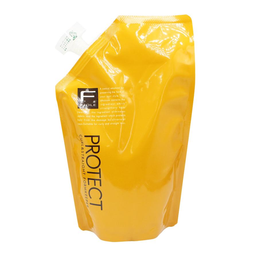 フィヨーレ Ｆプロテクト フォルムキーパー 500mL 詰替え用 レフィル リフィル 洗い流さないトリートメント ミルクタイプ ダメージケア FIOLE | FIOLE