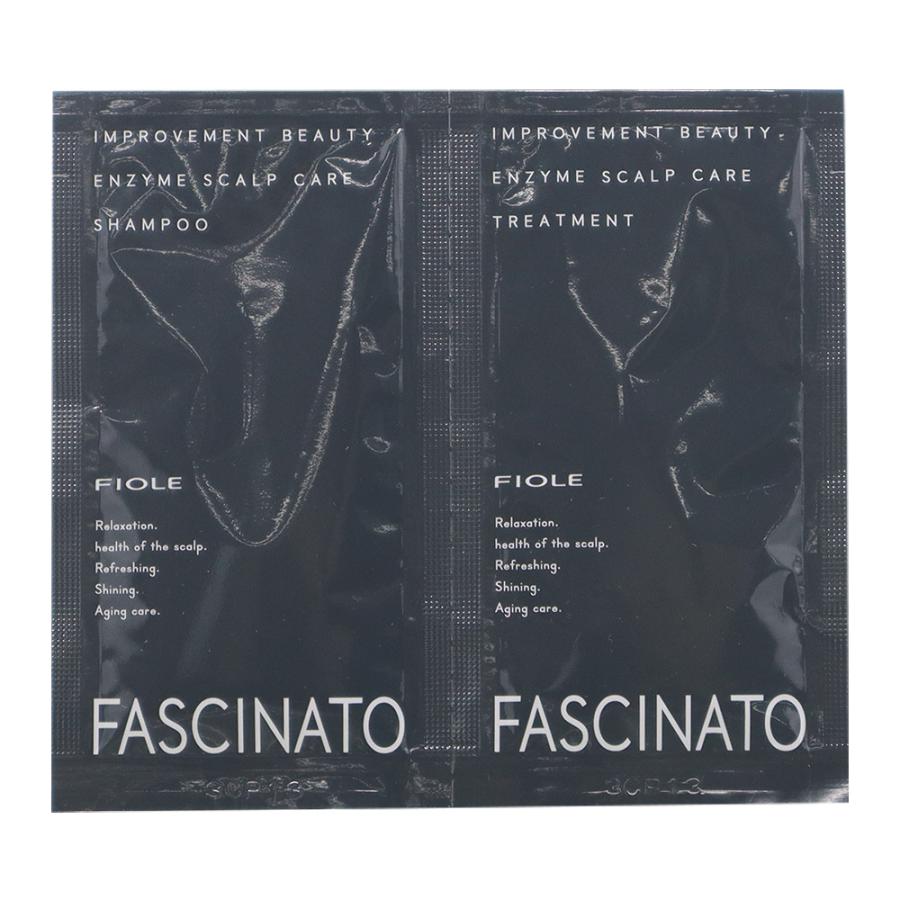 フィヨーレ ファシナート EZ シャンプー＆トリートメント 8mL+8g サンプル サシェ パウチ 頭皮ケア スカルプ スキャルプケア サロン専売品 メール便 対応 FIOLE | FIOLE