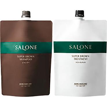 パシフィックプロダクツ サローネ スーパーブラウン シャンプー＆トリートメント 詰替え用 セット / 800mLリフィル+800gリフィル | パシフィックプロダクツ