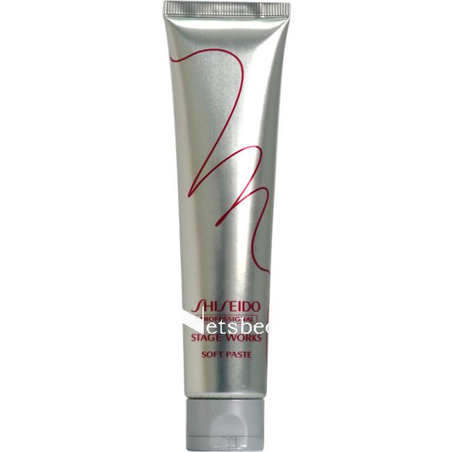 （廃盤）資生堂プロフェッショナル ステージワークス ソフトペースト / 70g 【 スタイリング クリーム ソフト 】 | STAGE WORKS