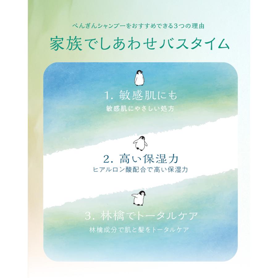 ビューティシモ ぺんぎん 全身泡シャンプー 2本セット / 600mL×2(4562270779827) | ブランド登録なし | 04
