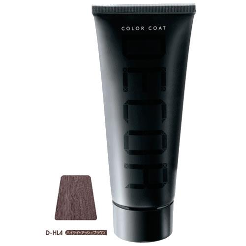 イリヤ カラーコート デコレ D-HL4 ハイライトアッシュブラウン 160g ヘアマニキュア 髪の毛 しっとり なめらか 美容室 美容師 ヘアカラー | IRIYA COSMETICS