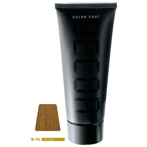 イリヤ カラーコート デコレ D-16 ゴールド 160g ヘアマニキュア 髪の毛 しっとり なめらか 美容室 美容師 ヘアカラー | IRIYA COSMETICS