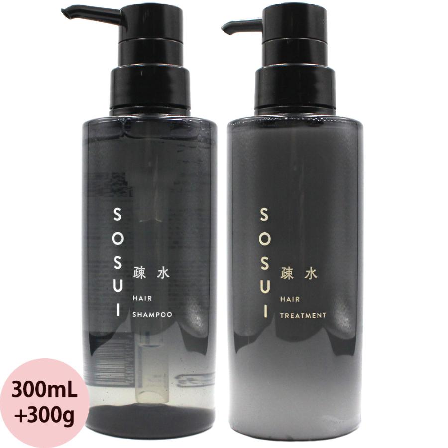 【正規販売店】 SOSUI ソスイ シャンプー＆トリートメント セット / 300mL+300g ダメージケア 疎水 健康毛 ハリコシ 保湿 毛髪補修 CMC 美容室専売品 美容師 |  | 02