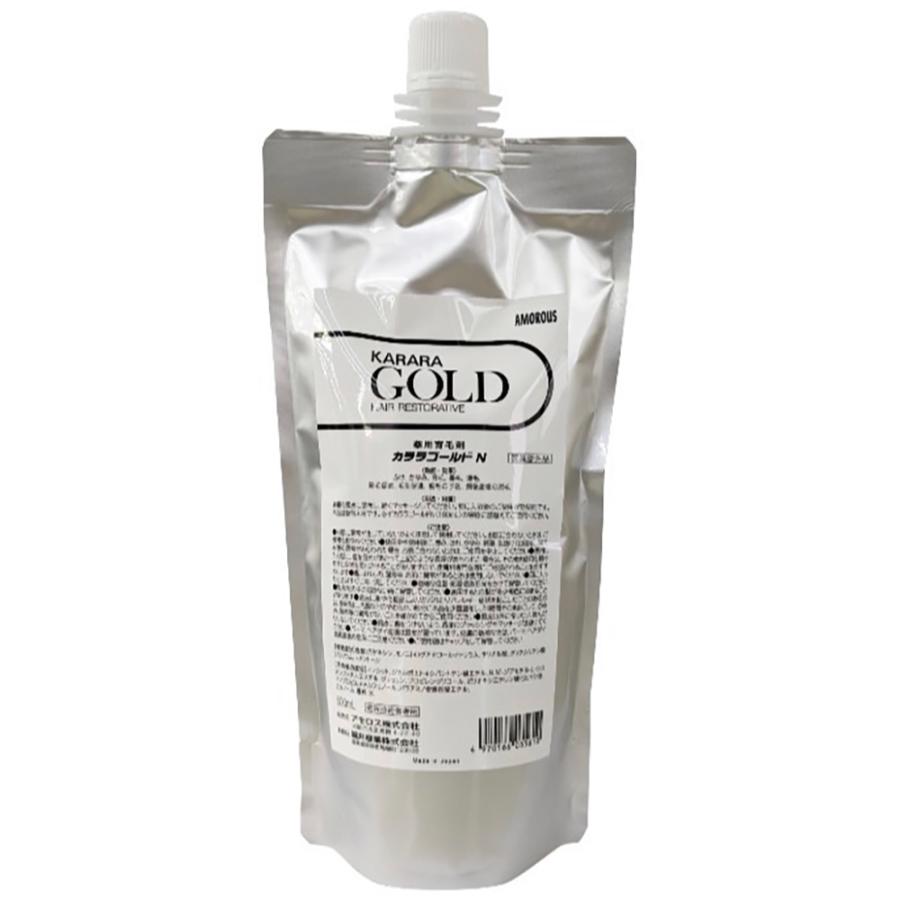 アモロス カララ ゴールド / 500mL詰め替え用 【 スキャルプケア ローション 育毛・養毛剤 】 | アモロス
