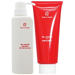 ベルローネ ベルロ リセットオンサプリ スキャルプシャンプー＆インリペア セット / 380mL + 200g | ブランド登録なし