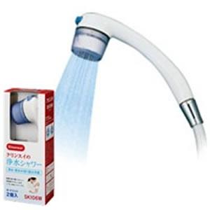 送料無料 脱塩素 浄水器 クリンスイ 浄水シャワー SK106W 三菱 ケミカル クリンスイ シャワーヘッド 原水切り替え付 美肌 美髪 塩素除去 Cleansui | クリンスイ