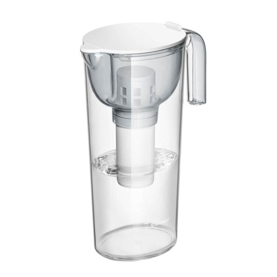 クリンスイ ポット型 浄水器 中容量サイズ CP503-GR 1.1L 水道水 塩素除去 カートリッジ式 家庭用 PFOS PFOA 有機フッ素化合物 除去 Cleansui | クリンスイ | 01