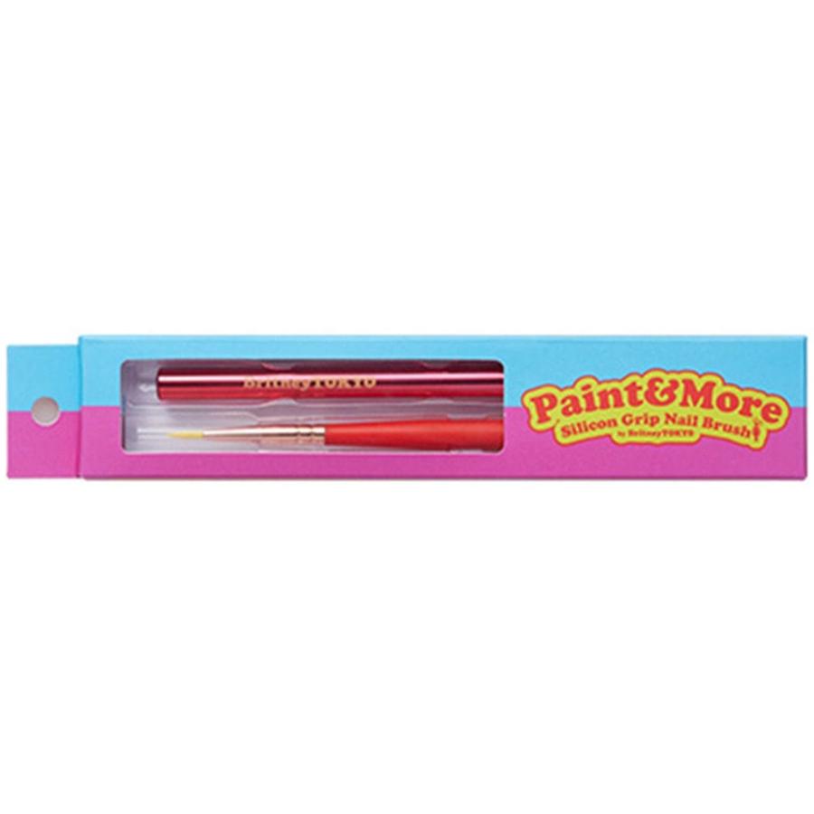 コンセレクト ネイルブラシ ペイント＆モア オーバルブラシ シリコングリップ ジェル 爪 ネイリスト メール便 対応 CONCELECT ×Britney TOKYO | CON'CELECT