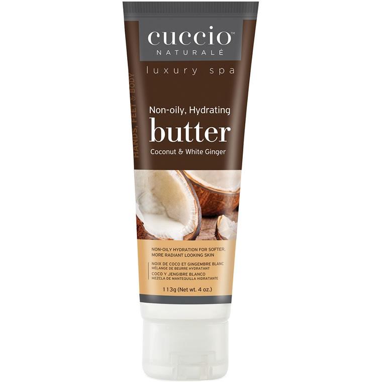 （欠品中）クシオ バターブレンドチューブ ココナッツ＆ホワイトジンジャー / 113g | CUCCIO