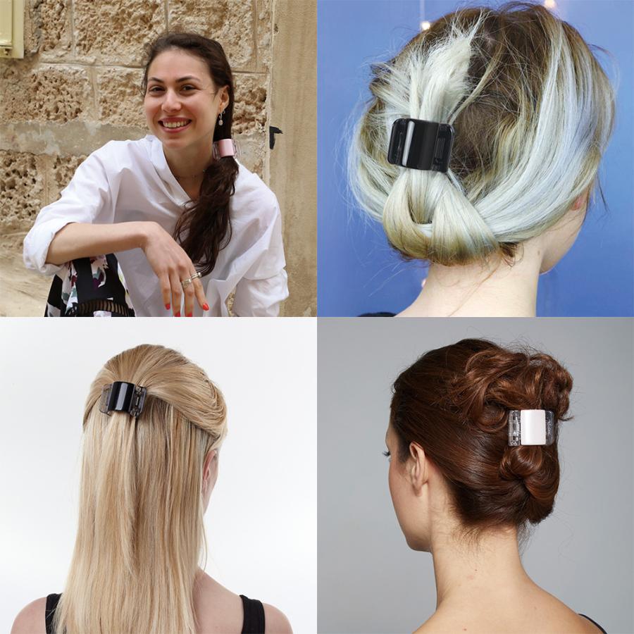 Linziclip リンジークリップ 全8色 ヘアクリップ バンスクリップ ホールド 髪 シンプル 跡がつきにくい ずれにくい ランニング ヨガ | アントレックス | 21