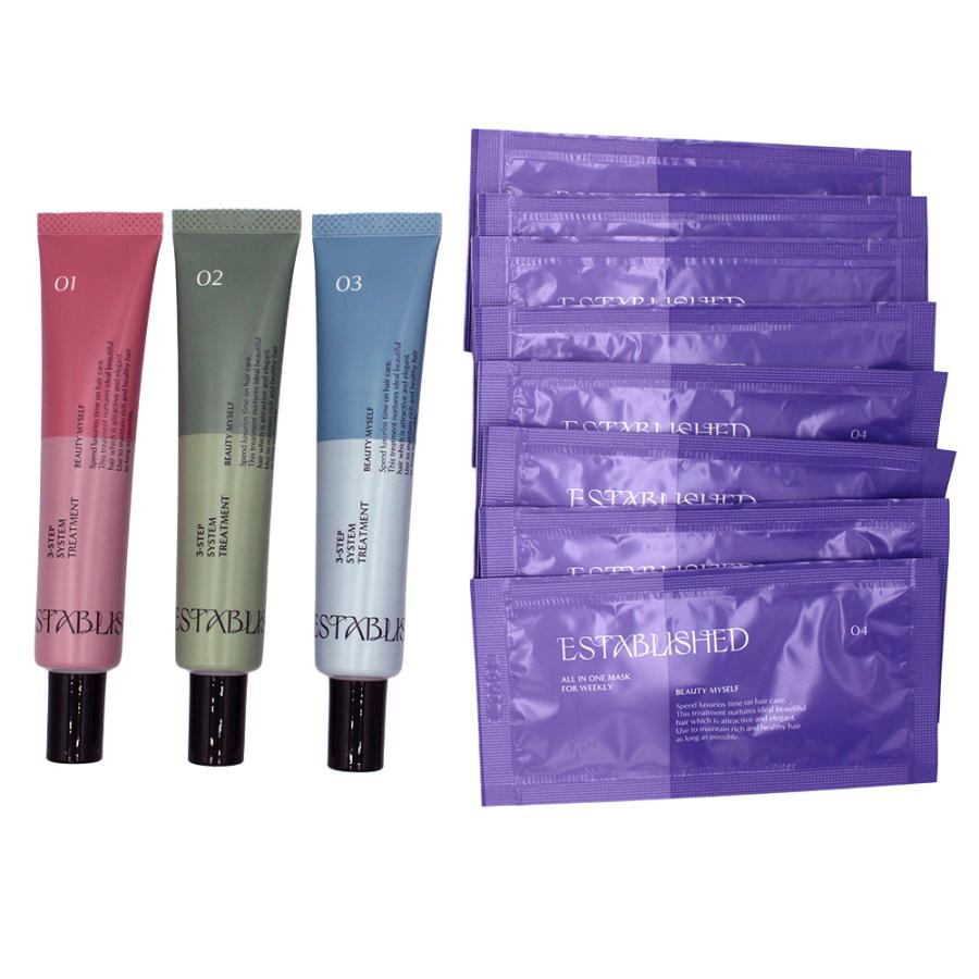 エスタブリッシュ システムトリートメント 3STEP ダメージ補修 軽やかさ まとまり ESTABLISHED |  | 01