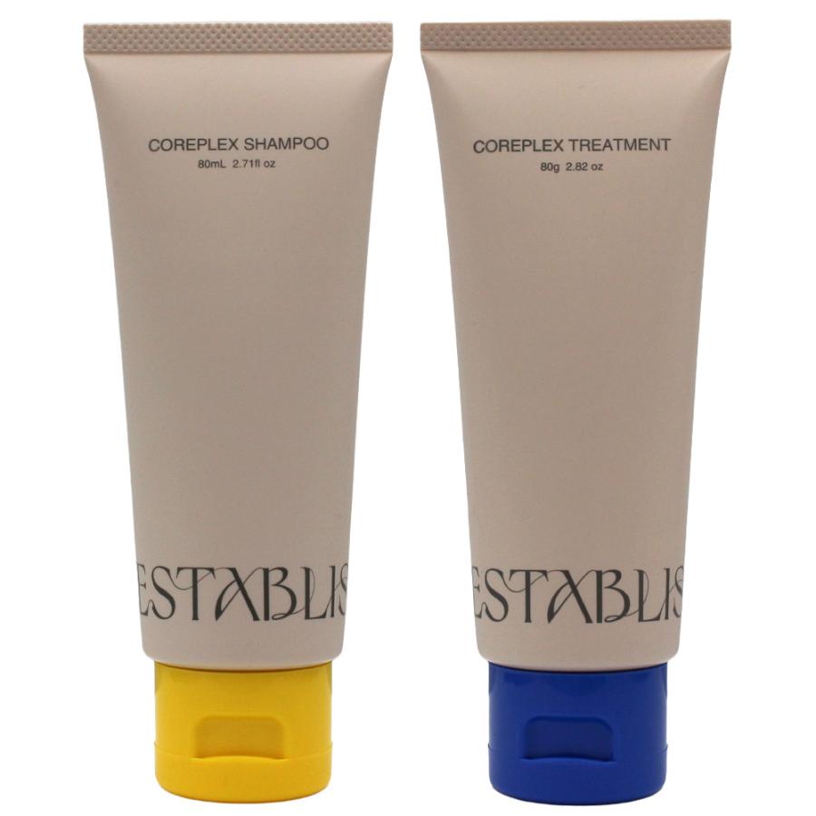 エスタブリッシュ コアプレックス シャンプー ＆ トリートメント 80mL+80g ダメージ補修 軽やかさ まとまり ESTABLISHED | 