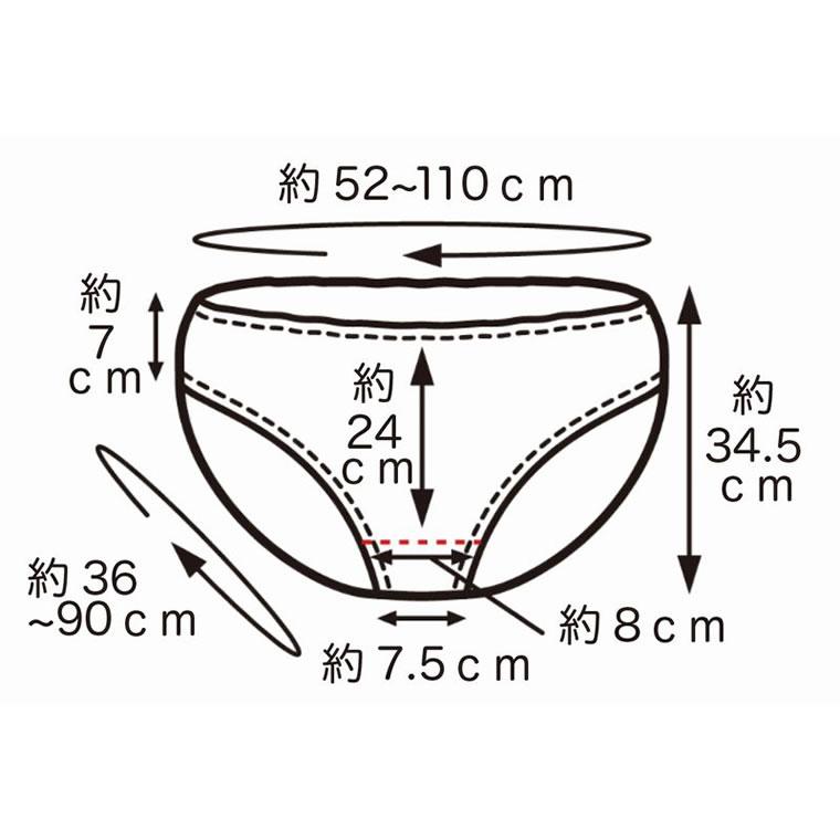 ECO ペーパーショーツ （3L） 50枚 使い捨て 紙パンツ 下着 女性 男性 大きいサイズ エステ 介護 災害 業務用 | ブランド登録なし | 03