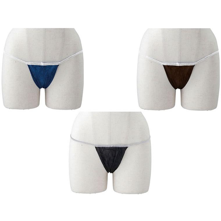 ECO ペーパーTバック フリーサイズ 50枚 使い捨て 紙パンツ 下着 女性