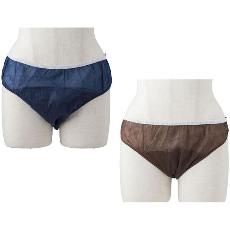 ダブルラップ ペーパーショーツ （5L） 50枚 使い捨て 紙パンツ 下着 女性 男性 大きいサイズ エステ 介護 災害 業務用 | ブランド登録なし