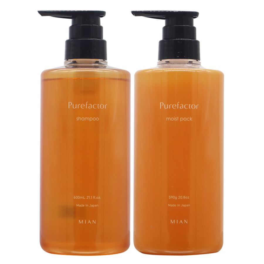 ミアンビューティー ピュアファクター シャンプー＆モイストパック セット 600mL+590g | フォード(コスメ)