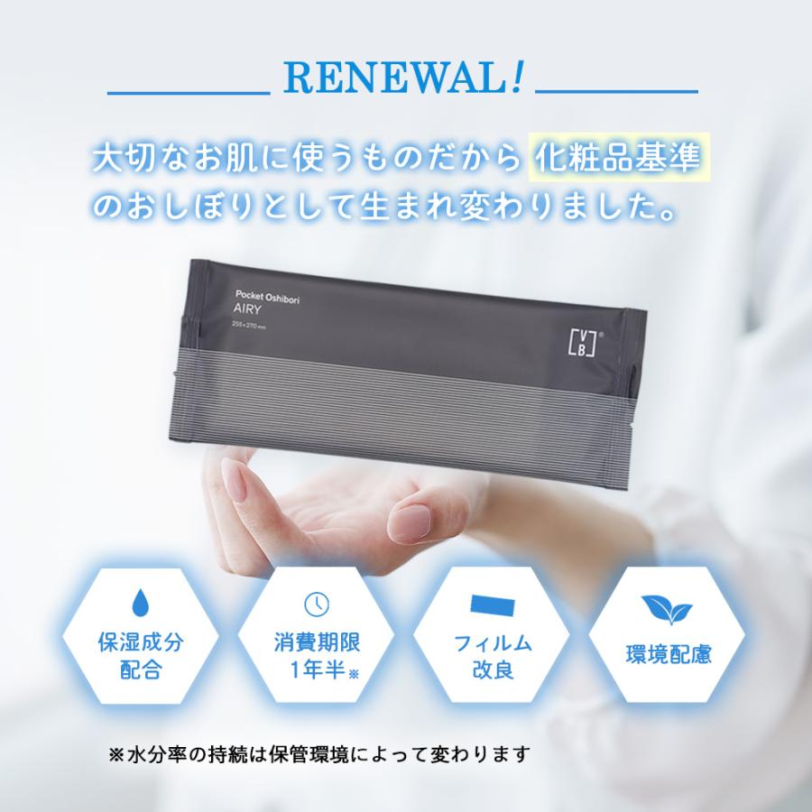 個包装 紙おしぼり 100本セット エアリー FSX AIRY BLUE/GRAY VB 使い捨ておしぼり 無香料 ノンアルコール 厚手 大判 平型 不織布 ブイビー 業務用 | ブランド登録なし | 03