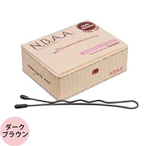 [ アメリカピン 業務用 ] N.B.A.A. エヌビーエーエー アメリカピン玉付 （全2色） 170g ダークブラウン ニアブラック ヘアピン アメピン 黒 美容師 プロ用 前髪 |  | 03