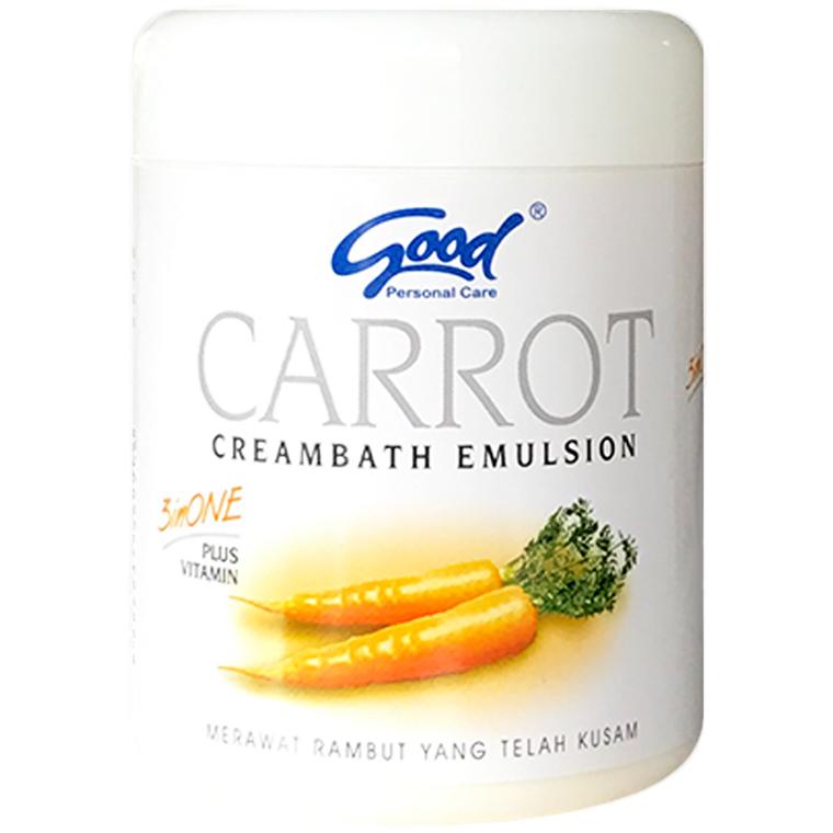 グッド バリスタイル クリームバス キャロット 250g 髪 トリートメント 頭皮 ヘッドスパ ヘアサロン BALIスタイル GOOD | ブランド登録なし
