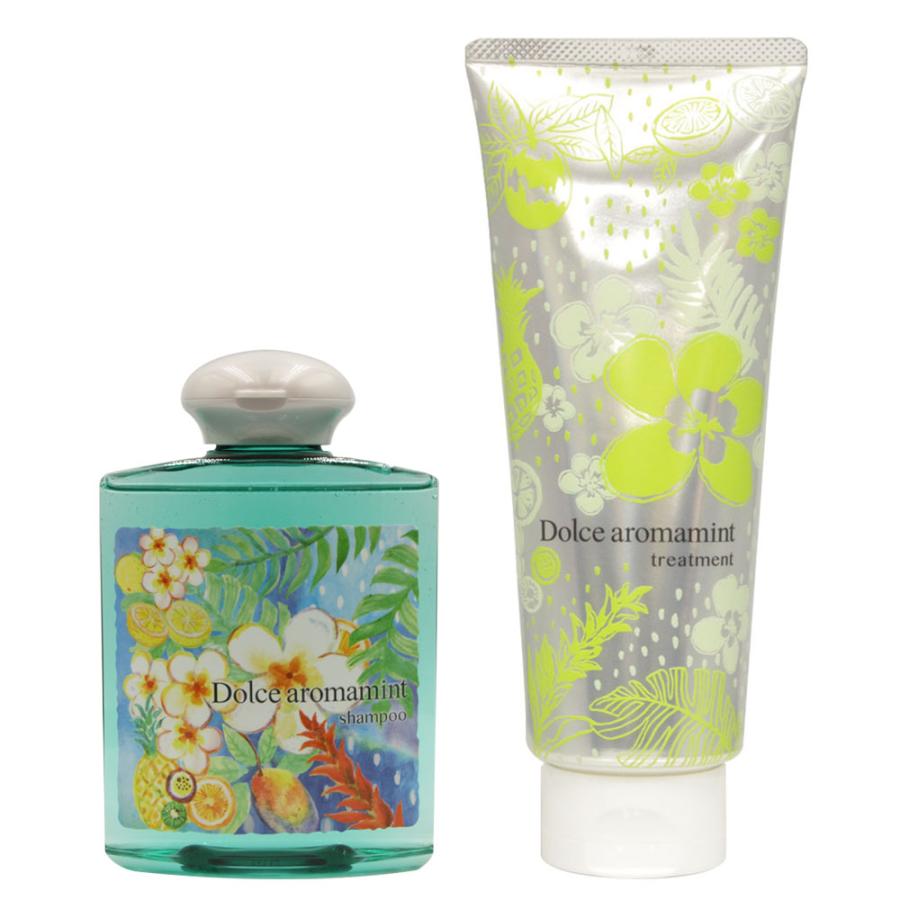 インターコスメ インフィット アジューダドルチェ アロマミントシャンプー＆トリートメント ミニボトルセット / 200mL+200ｇ | InterCosme