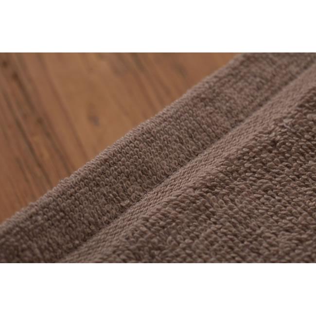 （欠品中）オーガニックコットン 特大タオルシーツ （ココアブラウン） / 100×220cm | ブランド登録なし | 01