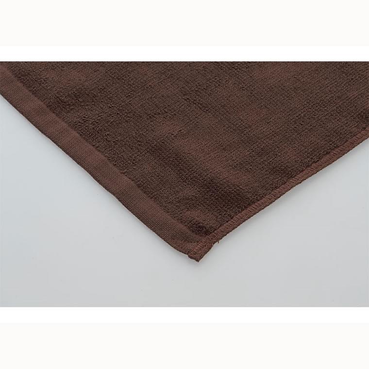 ECO エコパイル地 タオル （ダークブラウン） / 34×85cm 12枚入り