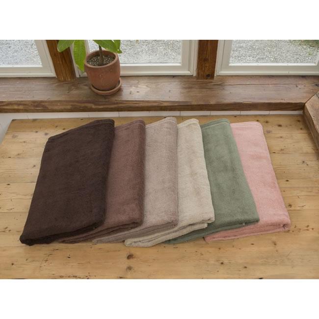 （ダークブラウン・サンドベージュ・パウダーピンク欠品中）オーガニックコットン バスタオル Lサイズ 全6色 85×150cm  ピスタチオグリーン ダークブラウン |  | 13