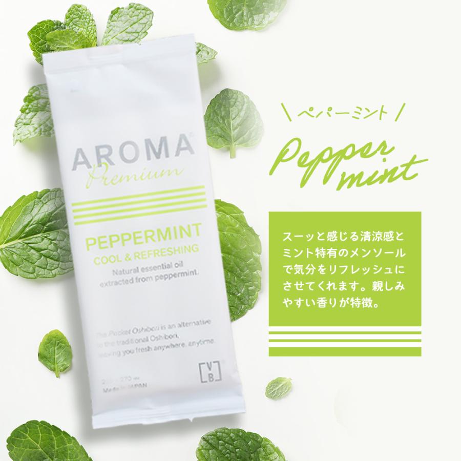 個包装 紙おしぼり 100本セット VBアロマプレミアム FSX 選べる5種 シトラール ペパーミント ラベンダー ローズ ベルガモット 使い捨て 不織布 高級感 業務用 | ブランド登録なし | 12
