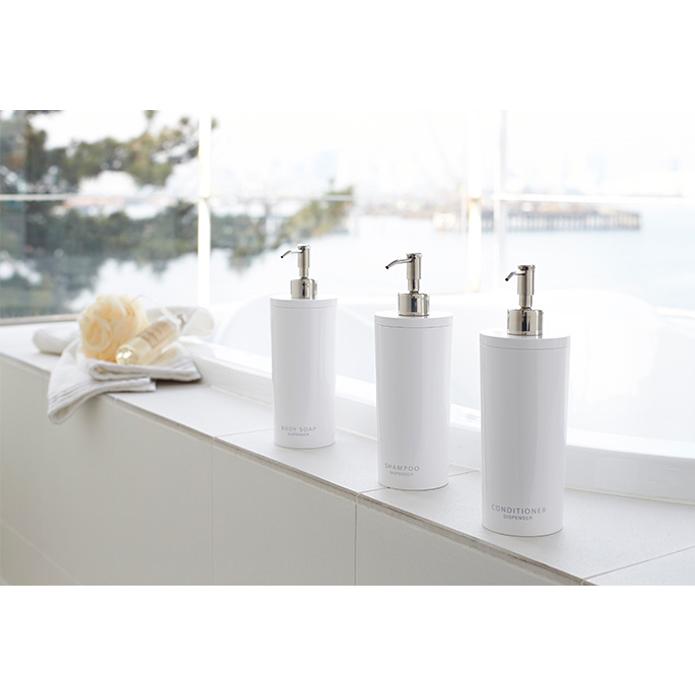 ツーウェイ ディスペンサー タワー ラウンド tower シャンプー・コンディショナー・ボディソープ ポンプボトル 空容器 | tower | 05