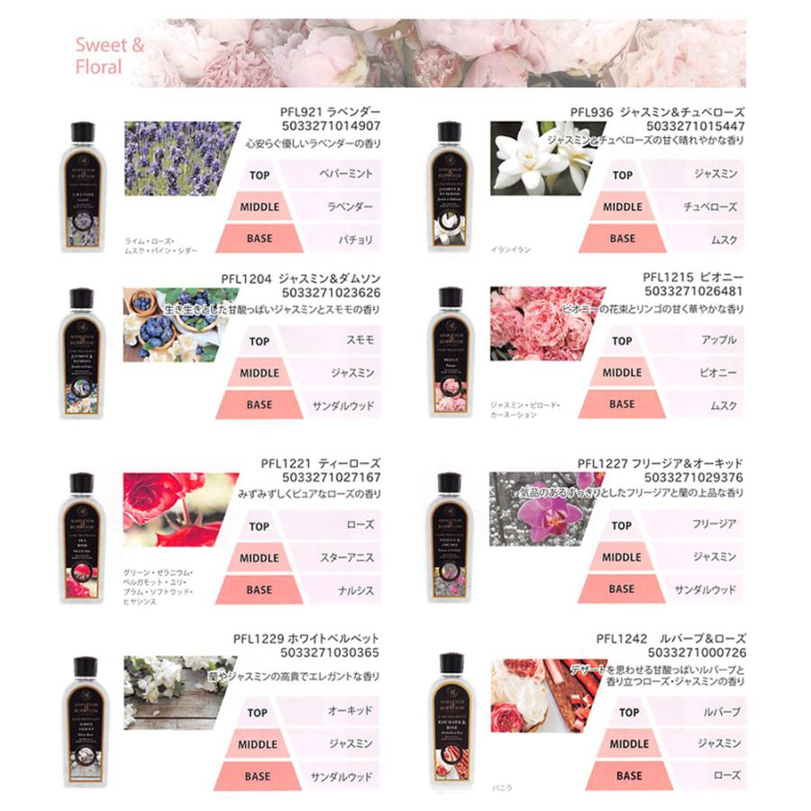アシュレイ＆バーウッド フレグランスオイル PFL850 フローレンス / 500mL 除菌 消臭 アロマランプ 専用オイル リブインコンフォート | Live in comfort | 08
