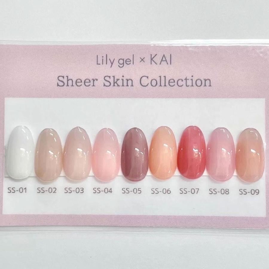 リリージェル カラージェル KAI シアースキンコレクション（全9色） 3g