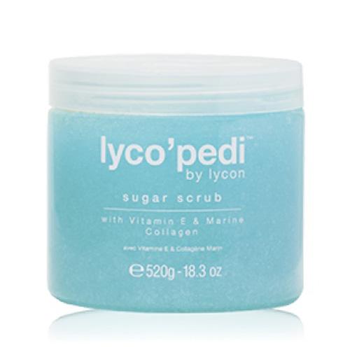 フットケア 角質ケア リラクゼーション ライコン Lycon lyco pedi ライコペディ シュガースクラブ 520mL 角質除去 かかと ケア かかと ガサガサ オイルフリー | ブランド登録なし
