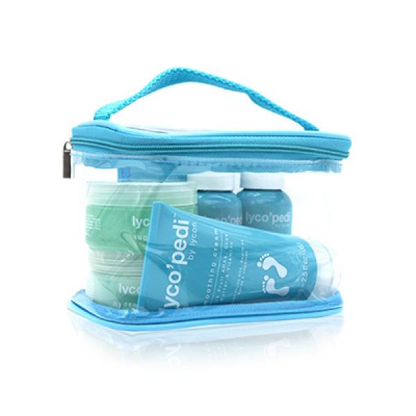 フットケア 5点セット リラクゼーション ライコン Lycon lyco pedi ライコペディ ミニキット 角質除去 保湿 足用 エステサロン ホームケア プレゼント | ブランド登録なし | 01