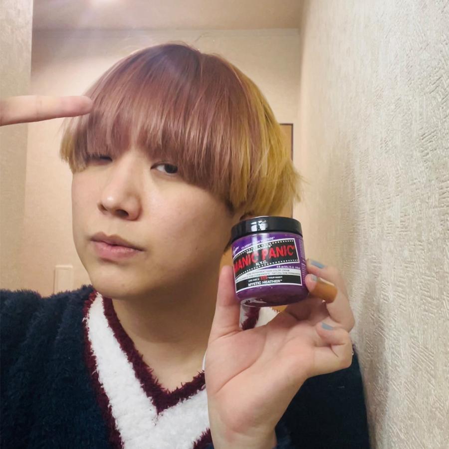 マニックパニック ヘアカラークリーム  ミスティックヘザー  118mL マニパニ 毛染め 髪染め 発色 艶色 カラー剤 コスプレ ビジュアル系 MANIC PANIC | マニックパニック | 01