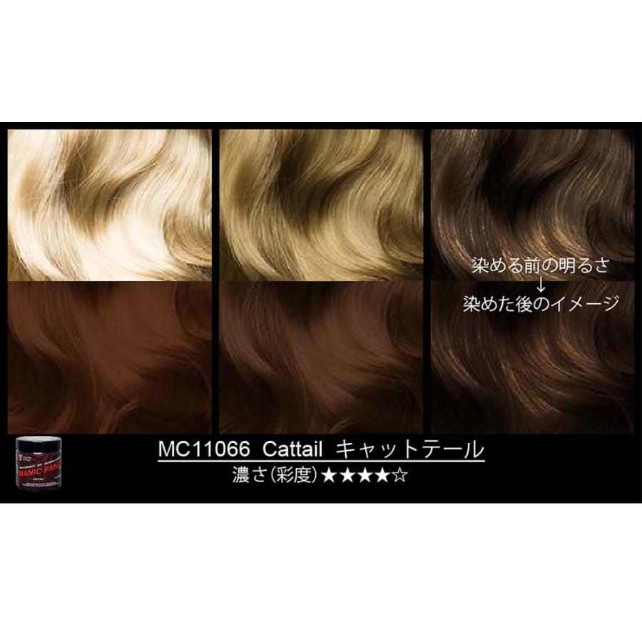 マニックパニック ヘアカラークリーム  キャットテール  118mL マニパニ 毛染め 髪染め 発色 艶色 カラー剤 コスプレ ビジュアル系 MANIC PANIC | マニックパニック | 01