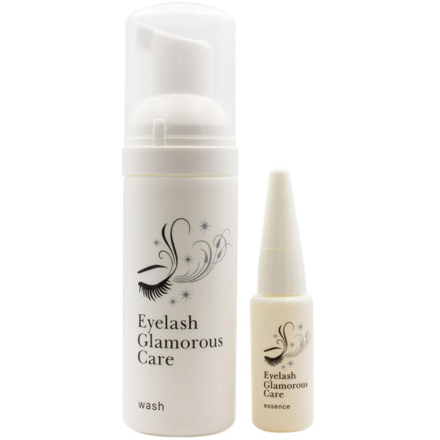 日本ケミコス アイラッシュ グラマラスケア（アイシャンプー50mL+エッセンス10mL） | 