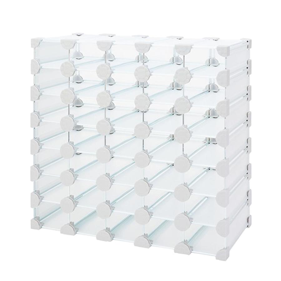 西村製作所 ヘアカラーラック CH-35 クリアホワイト サロン業務用 サロンツール 美容院 理容室 | ブランド登録なし