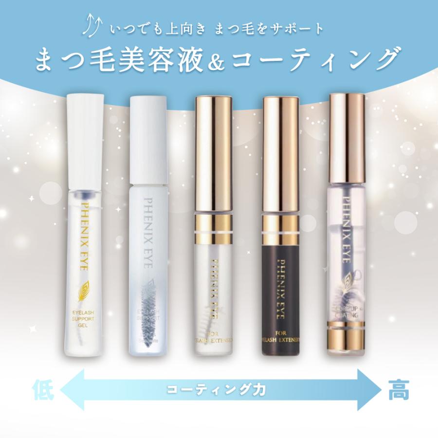 まつ毛 美容液 オデット フェニックス コーティングリキッド ブラック 5mL サロン専売品 まつげ コーティング 睫毛 速乾性 マツエク グルー まつ毛パーマ | ブランド登録なし | 01