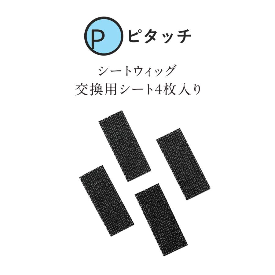 ピタッチ シートウィッグ 交換用シート 4枚入り 16mm x 40mm | ブランド登録なし | 01