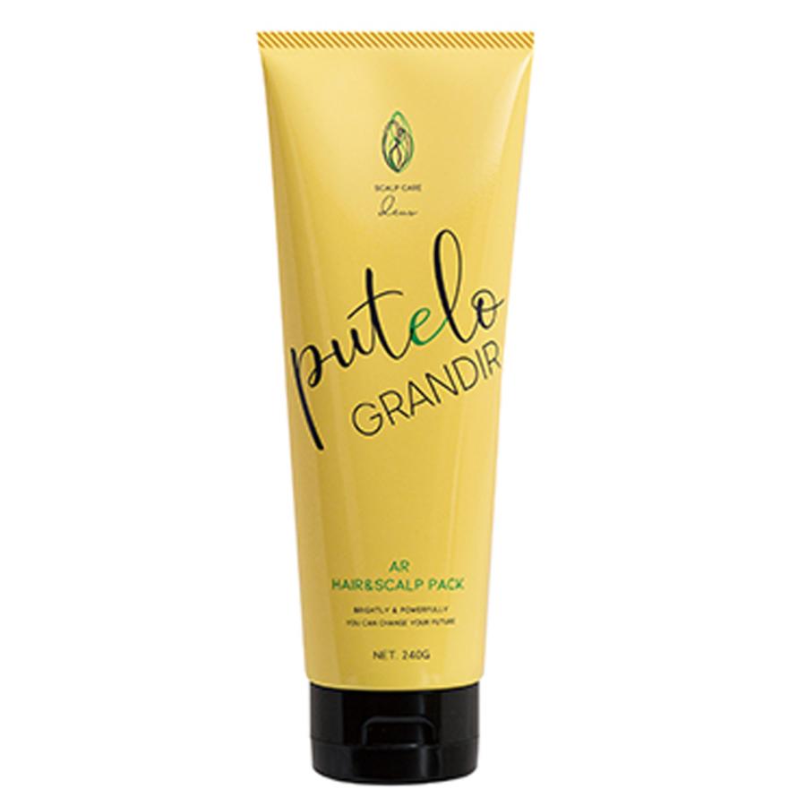プテロ AR ヘア＆スカルプパック グランディール 240g トリートメント ドライ オイリー 頭皮ケア 保湿 ハリ コシ ボリューム 髪 サロン専売品 putelo | putelo