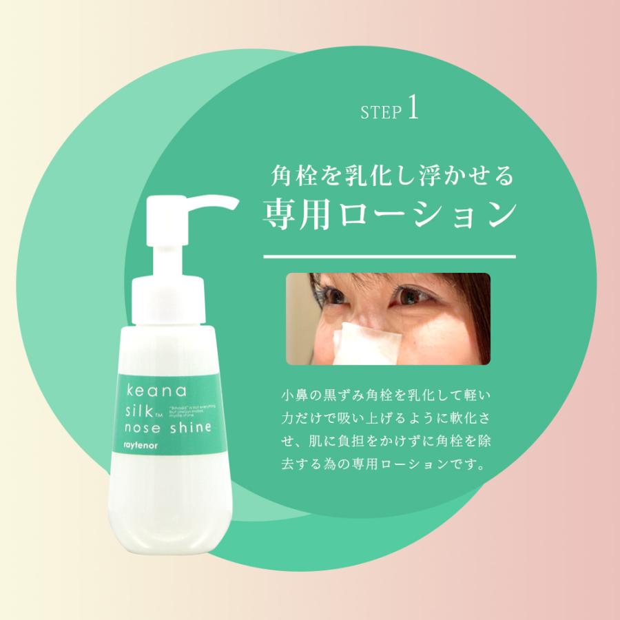 毛穴ケア 専用ローション 3本セット レイテノール keana silk nose