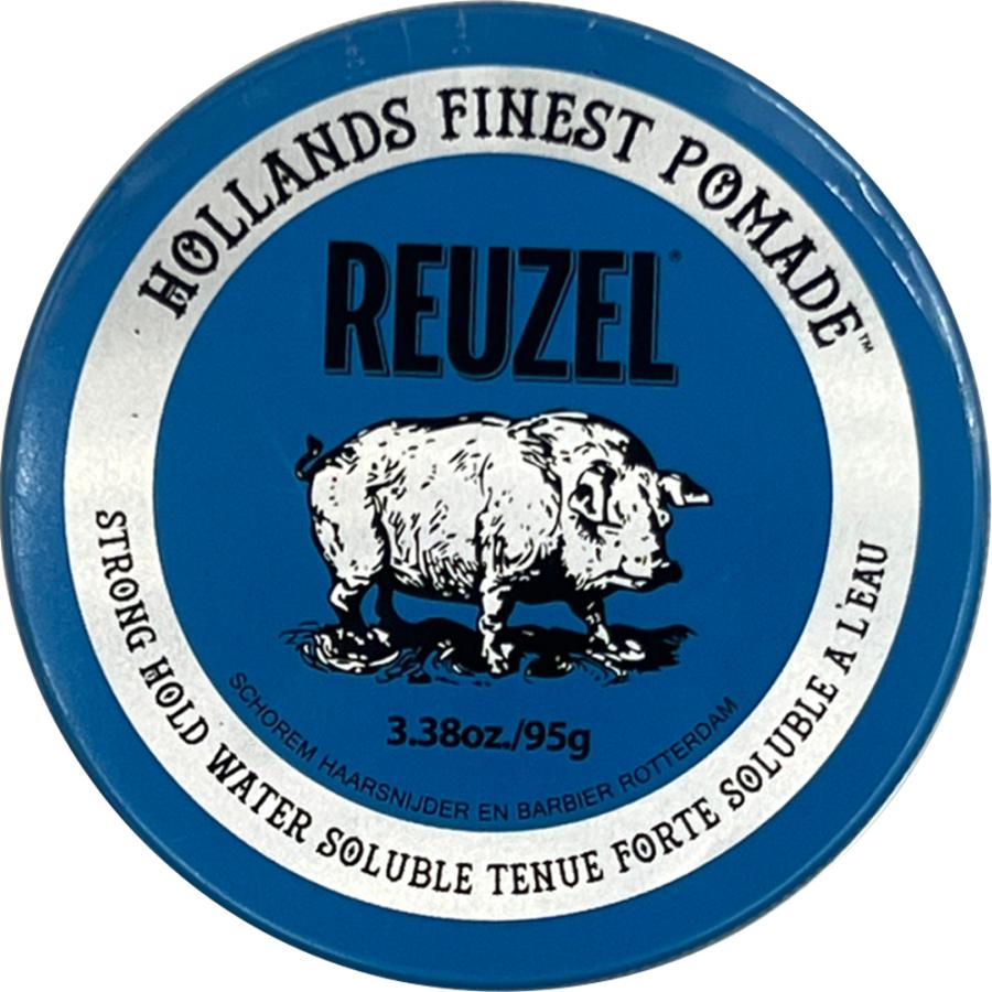 REUZEL（ルーゾー） ブルー ポマード ストロングホールド 水溶性 / 95g