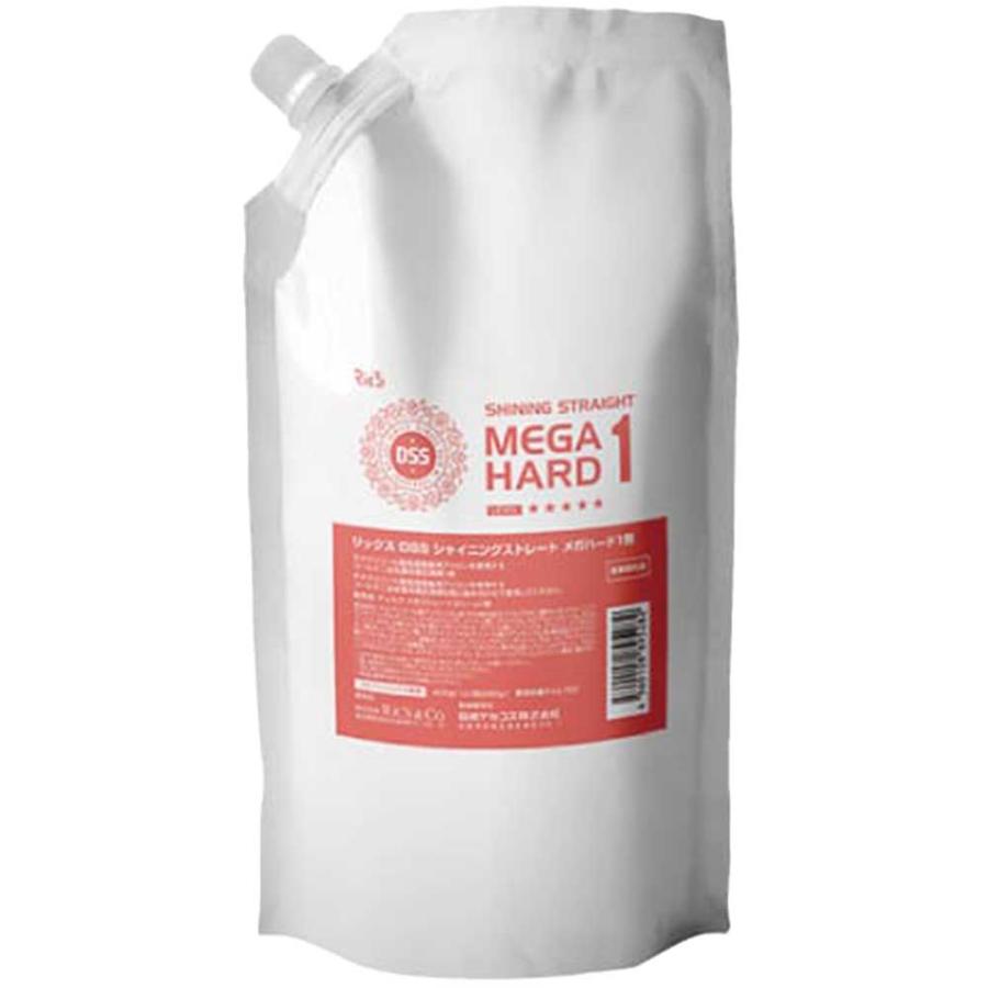 リビック リックス DSS シャイニングストレート メガハード 第1剤・第2剤 セット / 400g+400gリフィル | ブランド登録なし | 01