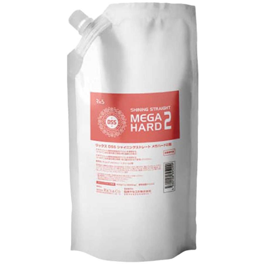 リビック リックス DSS シャイニングストレート メガハード 第1剤・第2剤 セット / 400g+400gリフィル | ブランド登録なし | 02