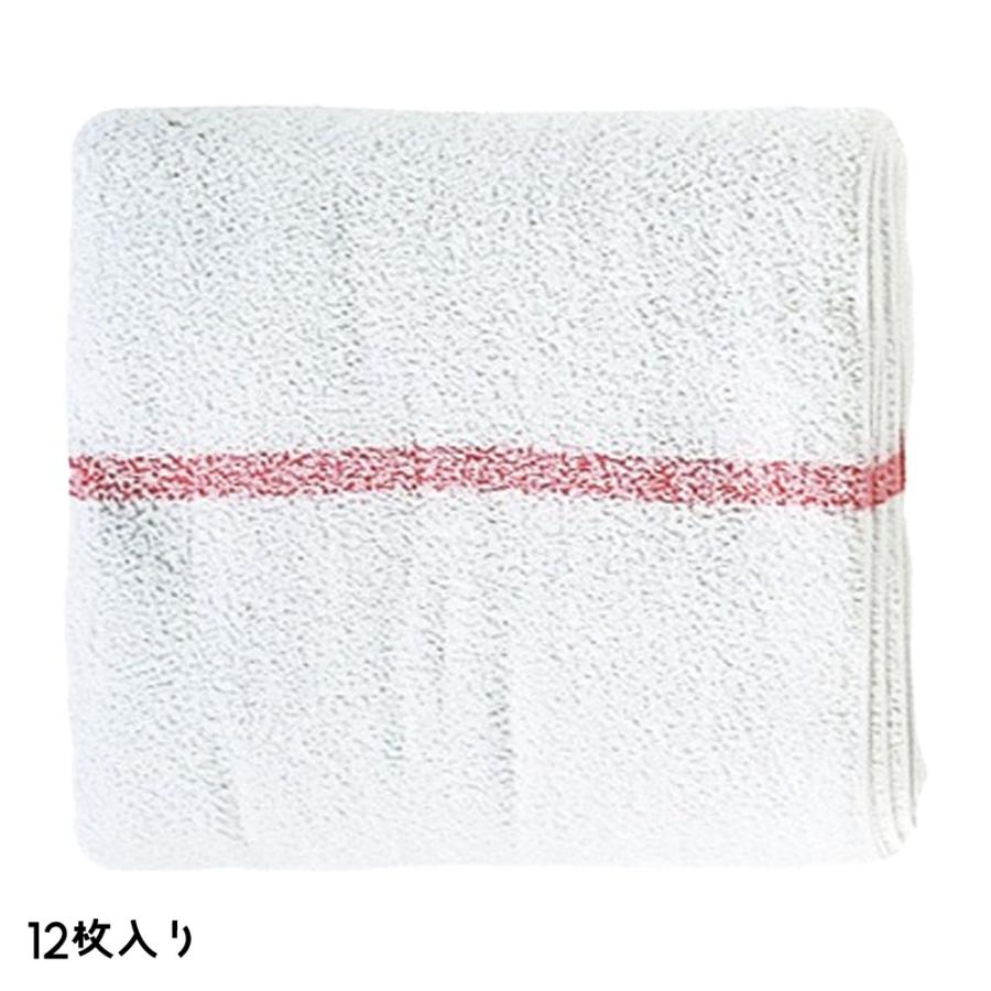 堀内 赤線入りタオル 260匁 / 12枚入 | 