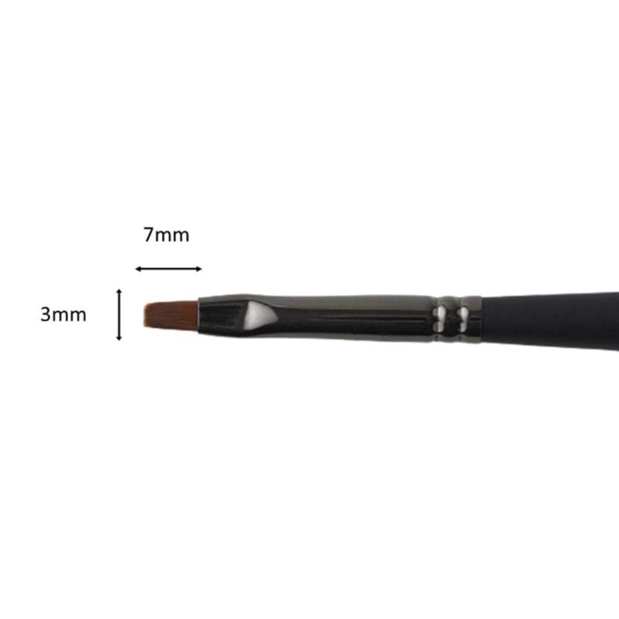 シンプリシティ ネイルブラシ 04 フラット小 ネイル アート ブラシ 爪 ネイリスト ジェルネイル プロ用 おすすめ メール便 対応 Simplicity | CON'CELECT | 01