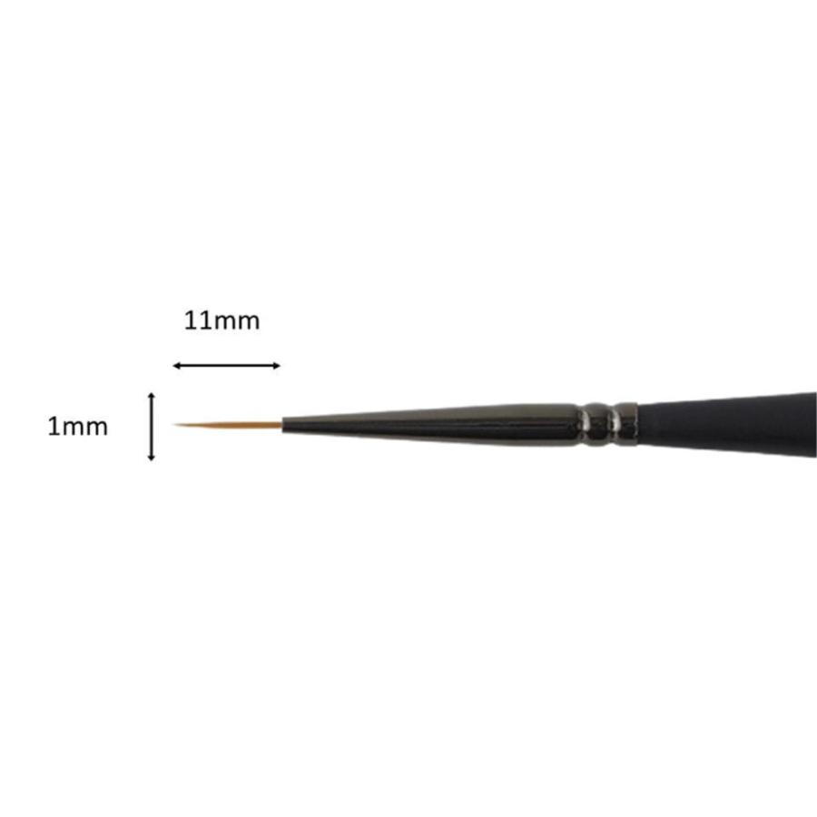 シンプリシティ ネイルブラシ 07 ライナー ネイル アート ブラシ 爪 ネイリスト ジェルネイル プロ用 おすすめ メール便 対応 Simplicity | CON'CELECT | 01