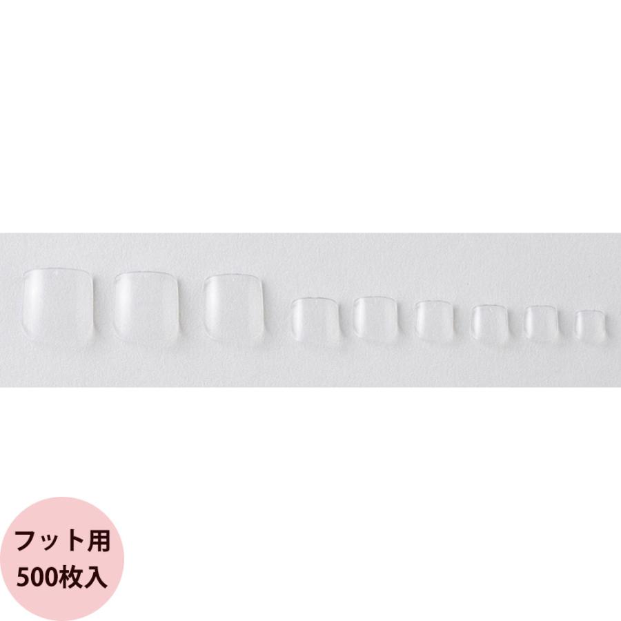 Simplicity シンプリシティ ネイルクリアチップ フット 約500枚入り | ブランド登録なし